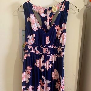 Floral maxi dress